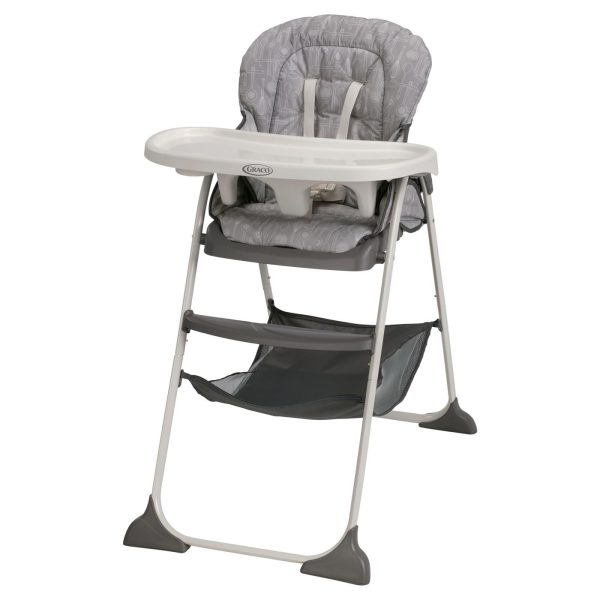 Slim snacker high chair